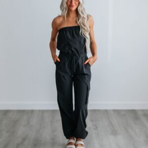 Kamari Active Jumpsuit - Black