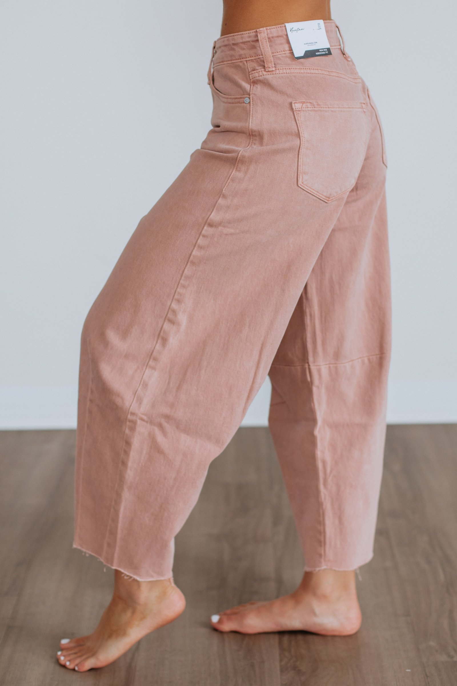 Milah KanCan Jeans - Dusty Pink - Image 2
