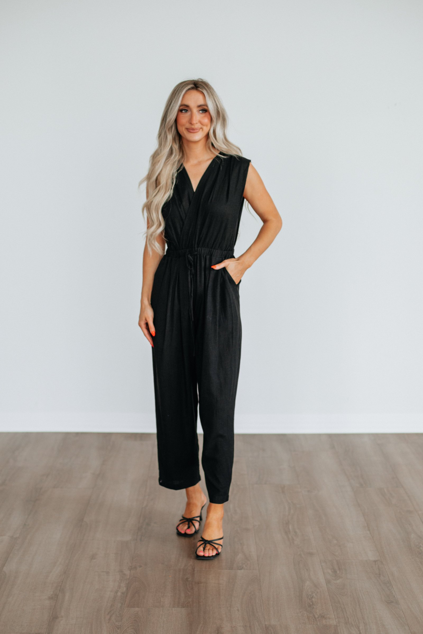 Selina Linen Jumpsuit - Image 2