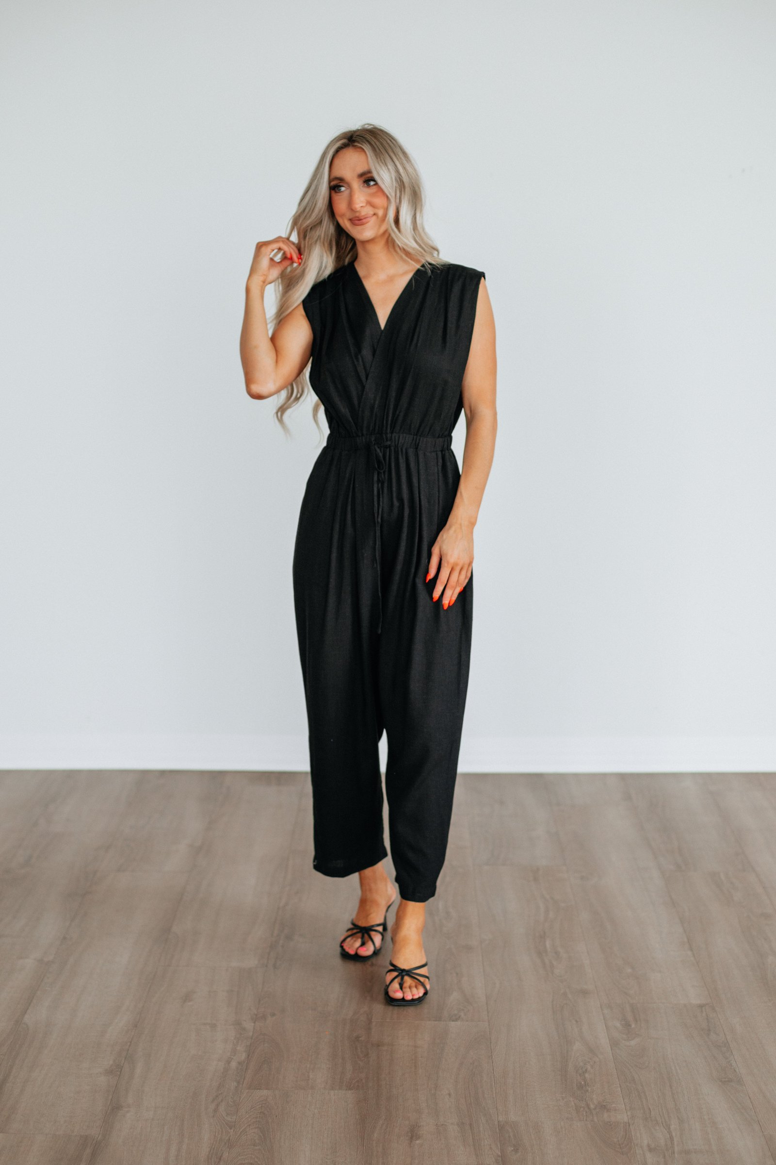 Selina Linen Jumpsuit - Image 3