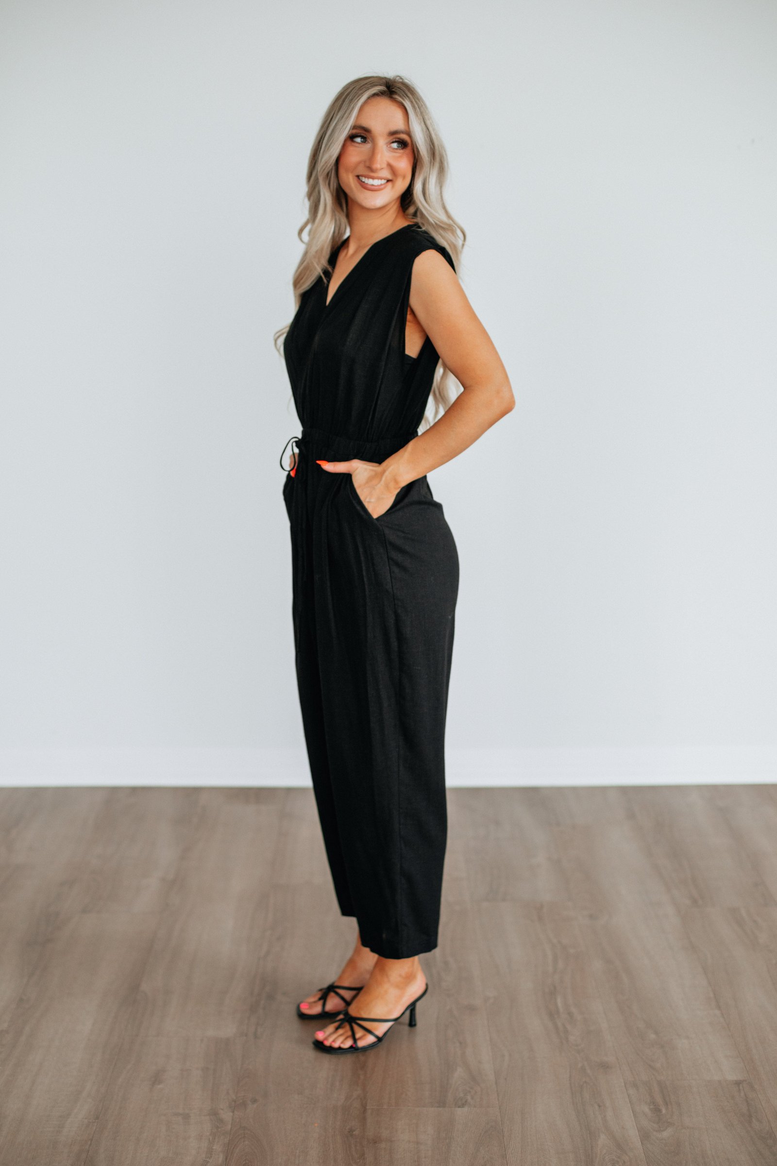Selina Linen Jumpsuit - Image 4