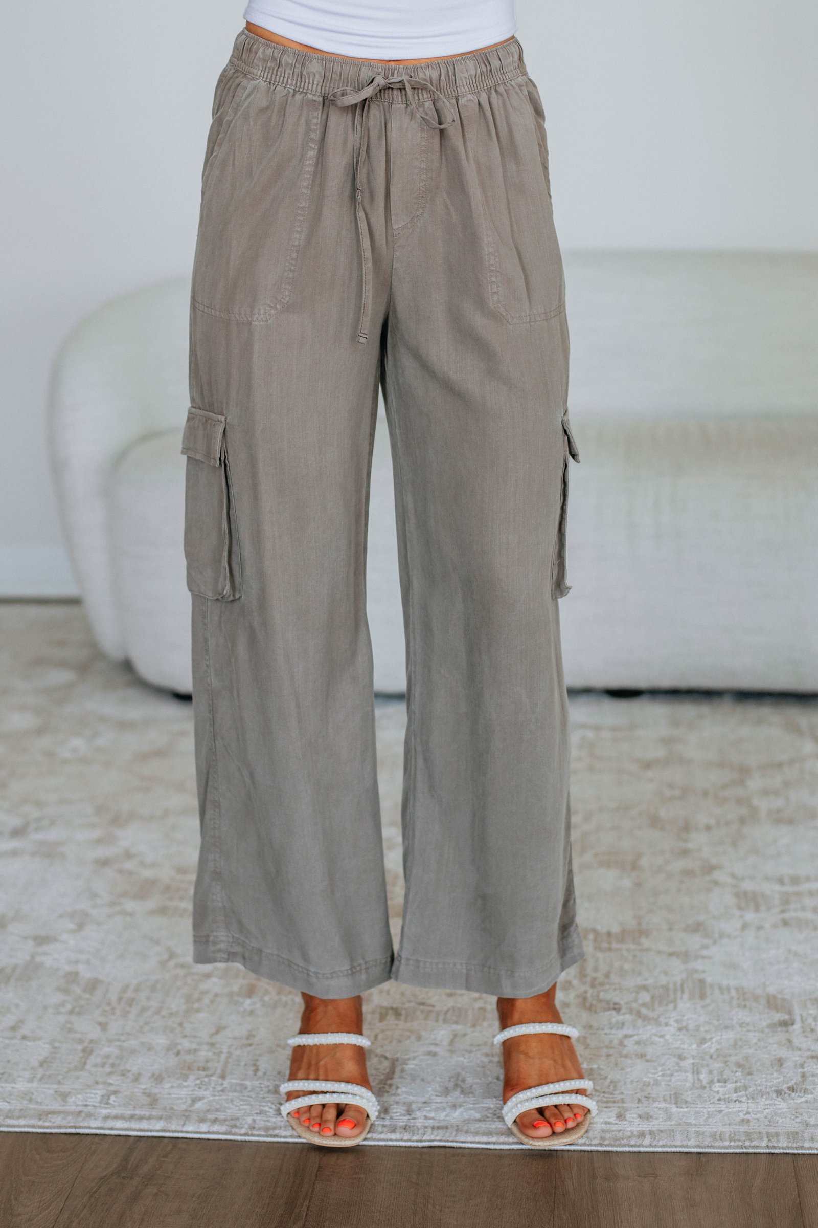 Wylie Cargo Pants - Taupe - Image 2