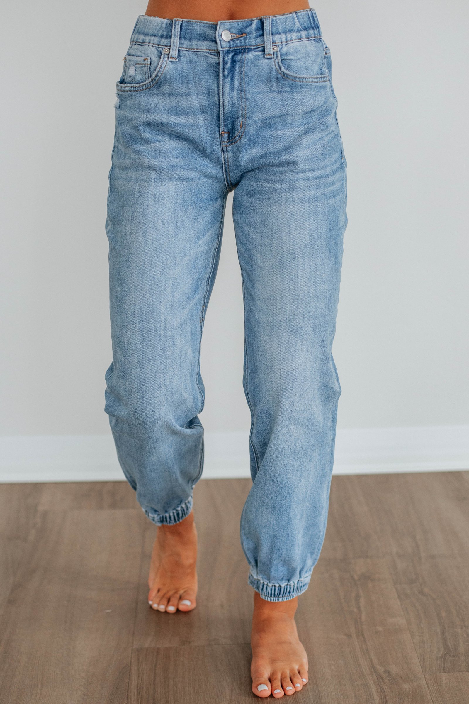 Tatum Mica Denim Joggers - Image 5