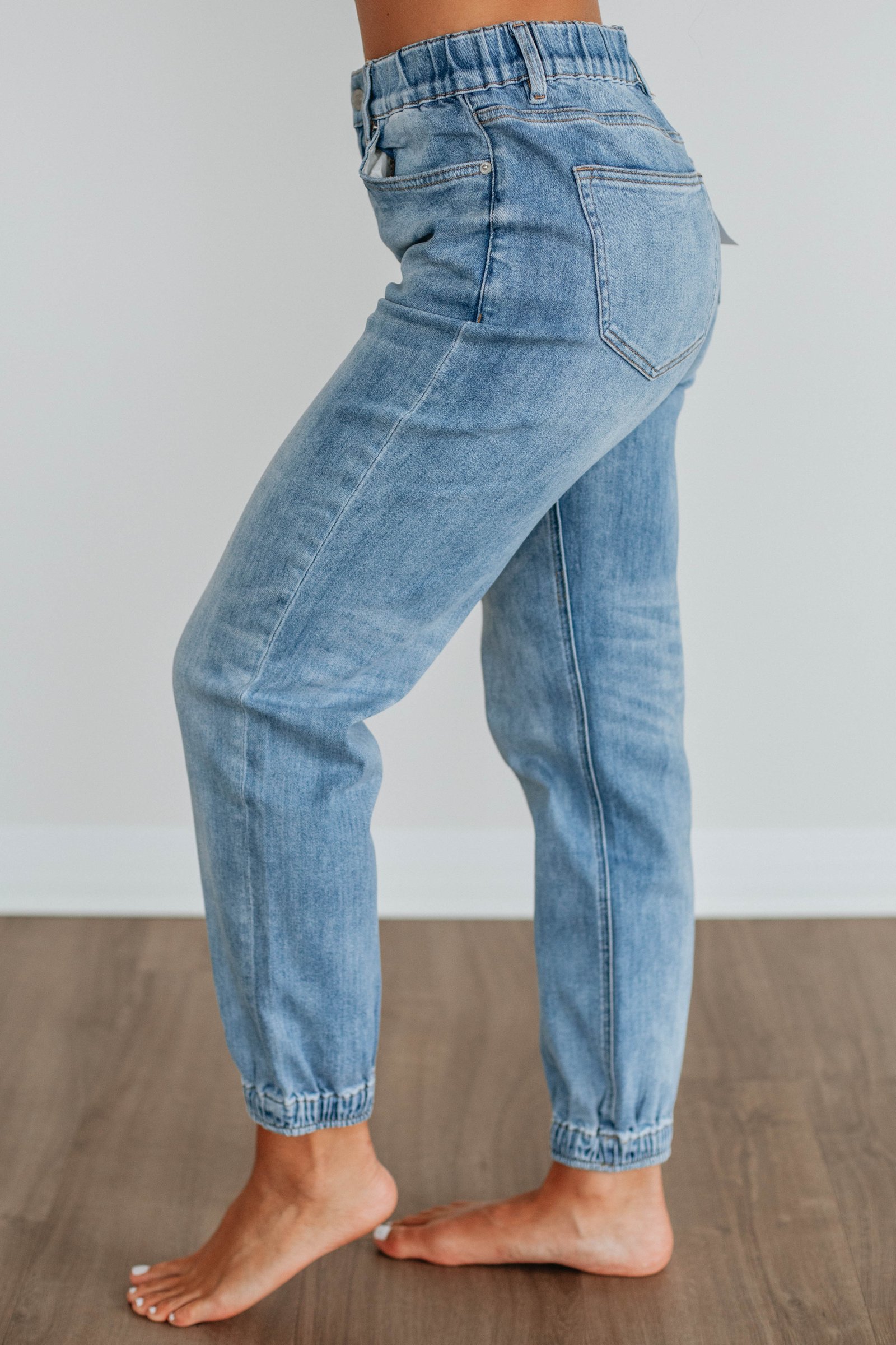 Tatum Mica Denim Joggers - Image 6