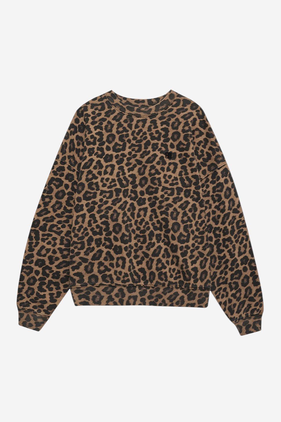 Miles Sweatshirt - Black And Brown Leopard - Image 3